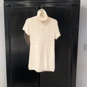 Michael by Michael Kors angora mix turtleneck sweater tunic.